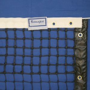 Tennis Net 12,72 x 1,07m Black 3 mm Knotted Extra Fixed DIN EN 1510 