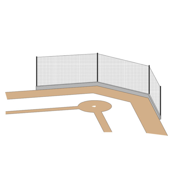 Backstop Netting Drawing