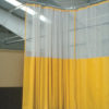 Douglas Gym Divider Curtains installed at in indoor sports facility