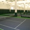 Douglas Divider Curtains installed in an indoor tennis court facility