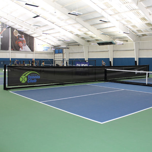 Semi-permanent Pickleball Divider System
