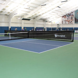 Semi-permanent Pickleball Divider System