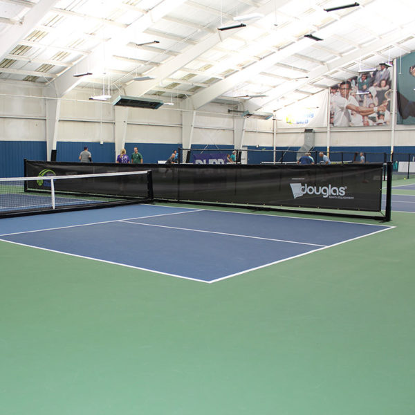 Semi-permanent Pickleball Divider System