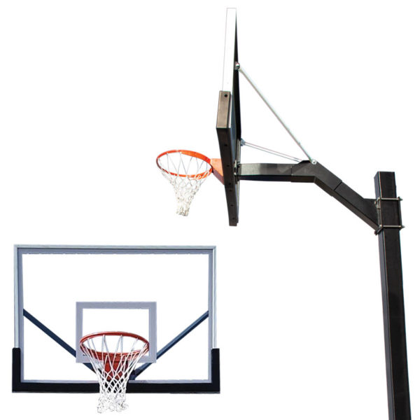 f4 Basketball System Side View