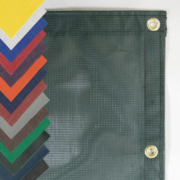 Tennis Windscreen with color samples