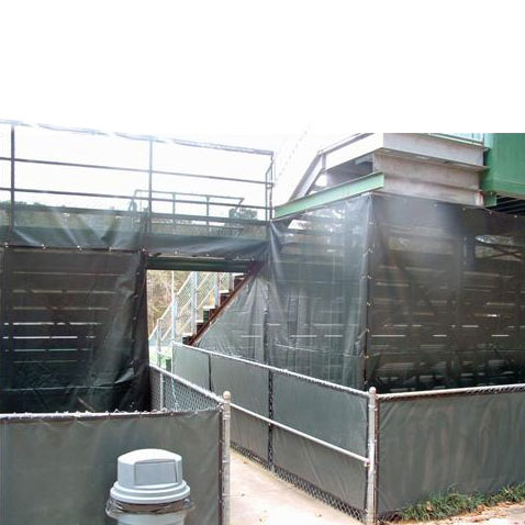 Full Windscreen Bleacher Enclosure