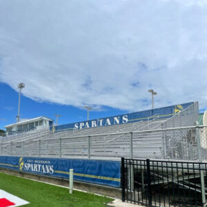 Windscreen Bleacher with full logos
